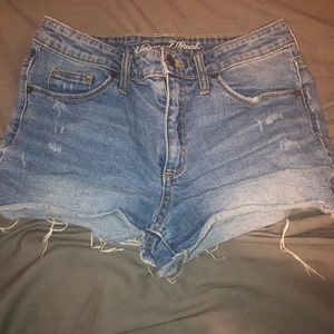 Ripped Jean Shorts (from Target)